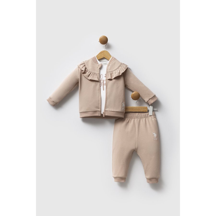 U.S. Polo Assn 3'lü Takım USB2723 Biscuit