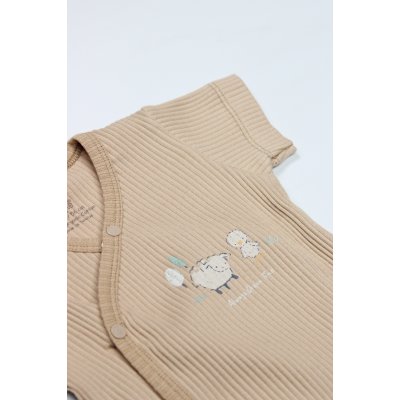 Bistyle Always Dream Yarım Kol Badi 17115 Ekru Bej