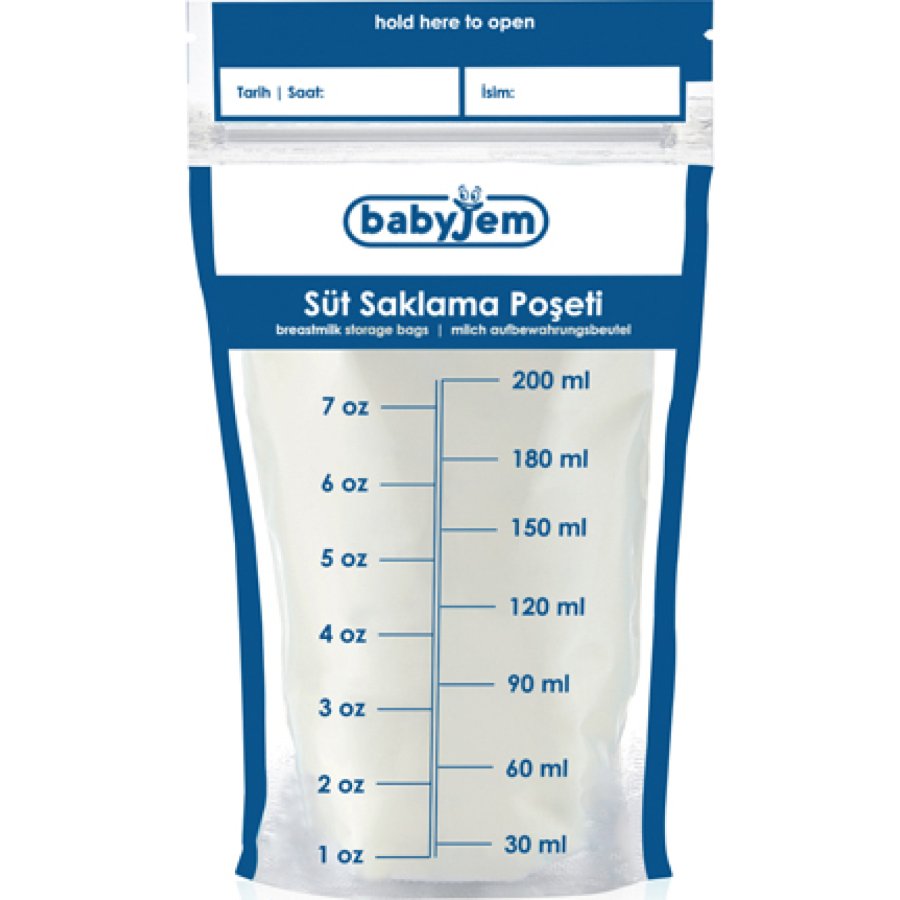 BabyJem Süt Saklama Poşeti 685