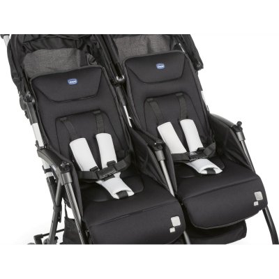 Chicco Ohlala Twin İkiz Bebek Arabası, Black Night