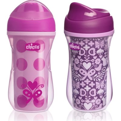Chicco Isı Yalıtımlı Active Bardak, 14+ Ay, Kız
