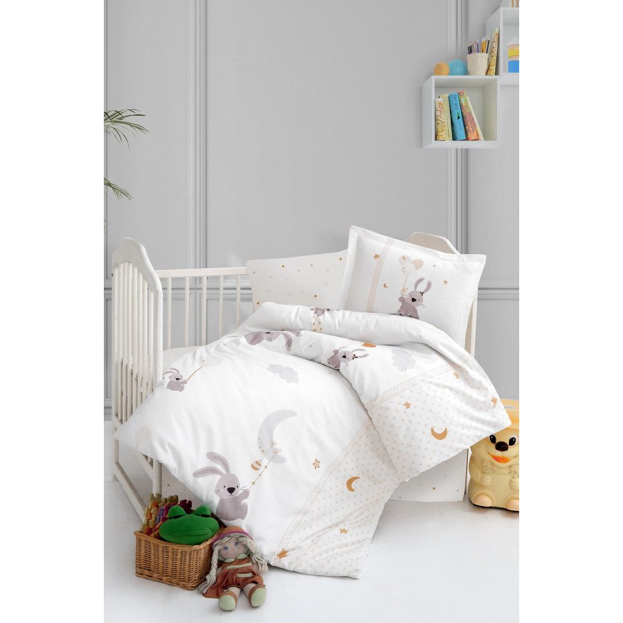 Kanz Ranforce Bebek Nevresim Takımı Knz-001 Bunny Dream