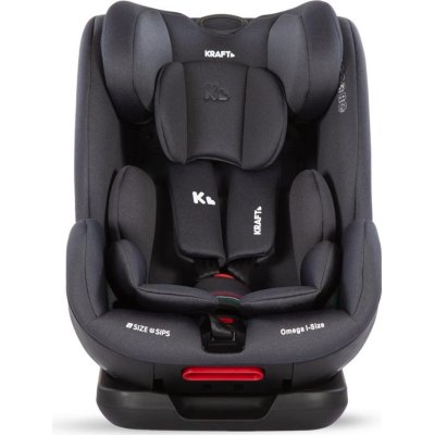 Kraft Omega I-Size 9-36 kg İsofixli Oto Koltuğu, Koyu Gri