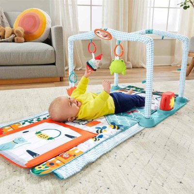 Fisher Price 3'lü 1 Arada Sevimli Kulube Jimnastik Merkezi
