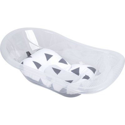 Sevi Bebe Cozy Banyo Minderi, Gri Üçgen