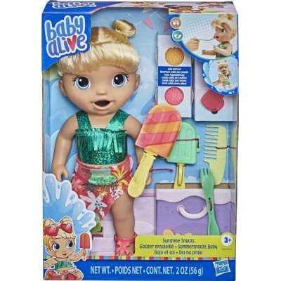 Baby Alive Bebeğimle Yaz Eğlencesi, Sarışın