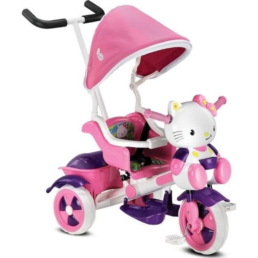 Babyhope Kety 3 Tekerli Kontrollü Bisiklet, Pembe