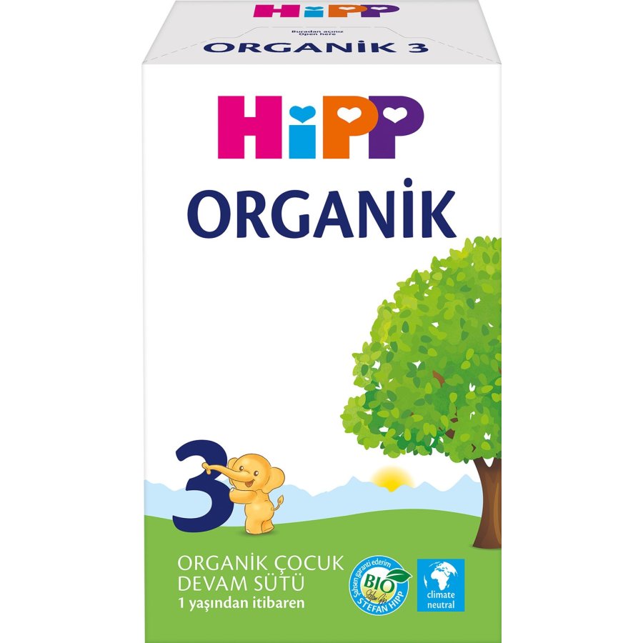 Hipp 3 Organik Devam Sütü, 300 g
