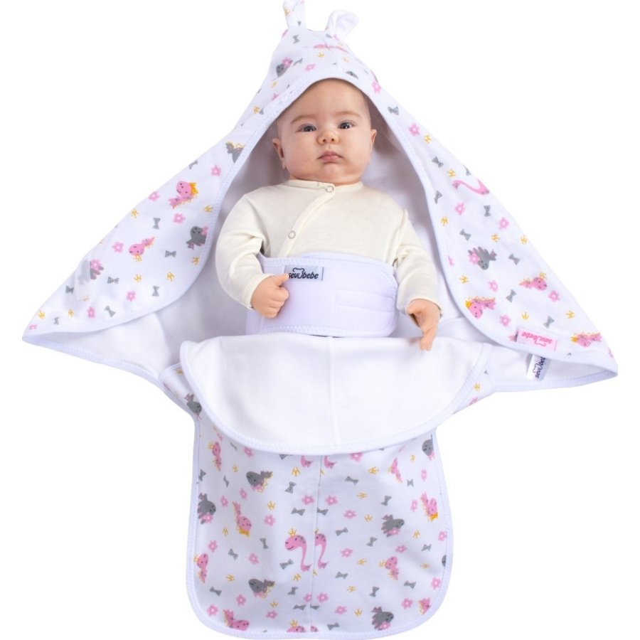 Sevi Bebe İnterlok Bel Koruyuculu Kundak, Dinazor