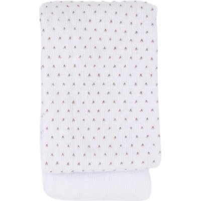 Bibaby Biorganic Klasik Puanlı Külotlu Çorap, Beyaz