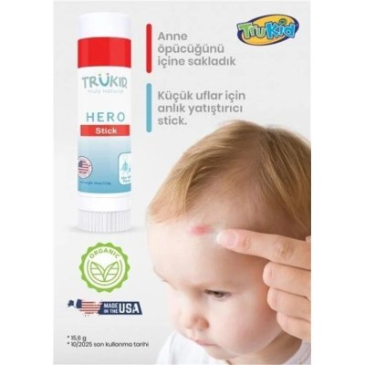 TruKid First Aid Hero Stick Cilt Deformasyon Onarıcı, 17 g