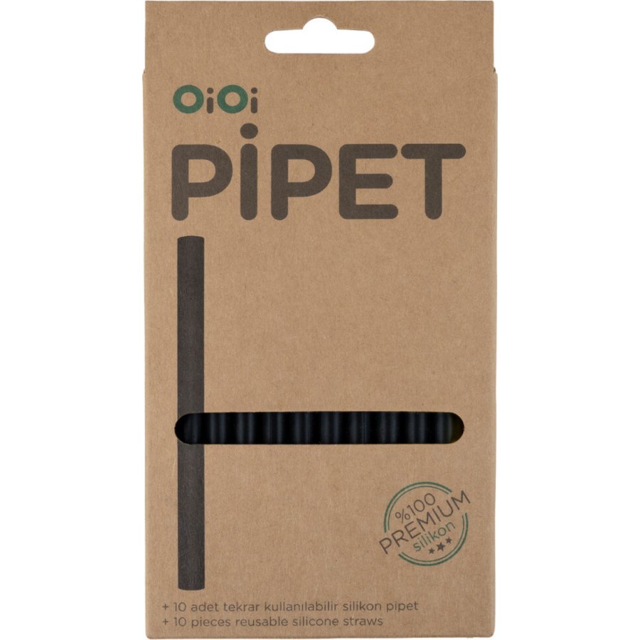 OiOi Silikon Pipet 10lu Bitter Black