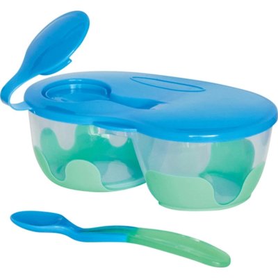 Bebedor 2 Bölmeli Tabak & Kaşık