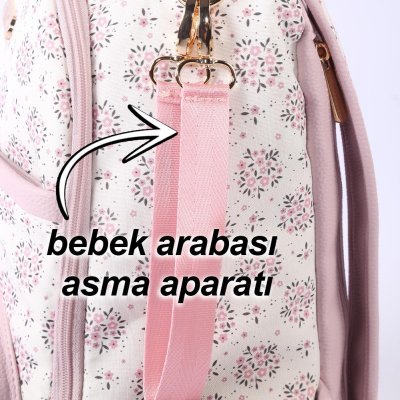 M&Y Oeste Deri Anne Bebek Bakım Sırt Çantası, Lila