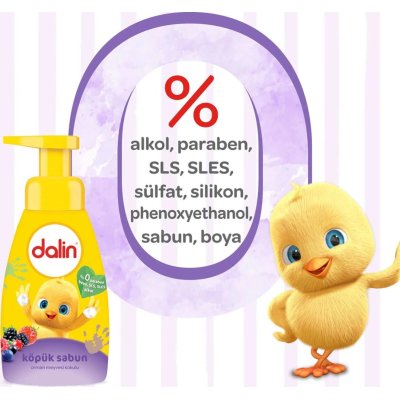 Dalin Köpük Sabun, Orman Meyveli Kokulu, 200 ml