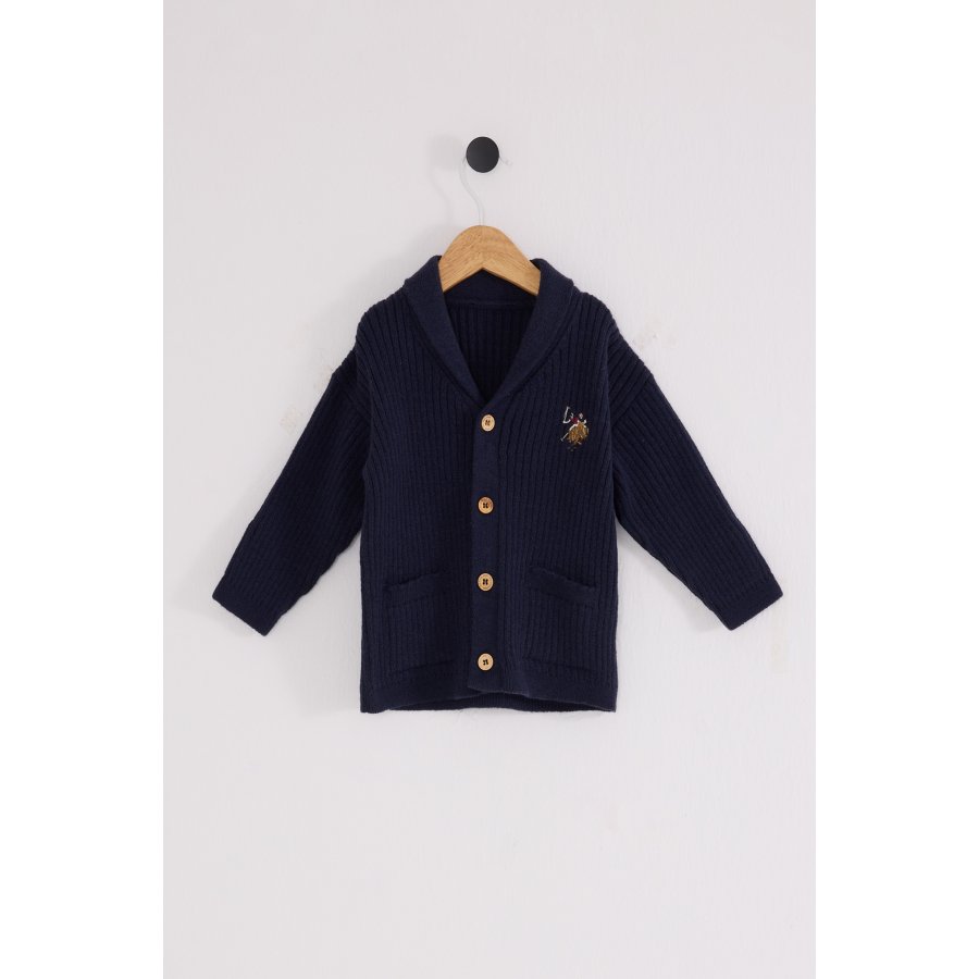 U.S. Polo Assn Bebek Hırka USB2608 Lacivert