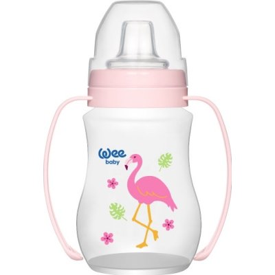 Wee Baby Akıtmaz Kulplu PP Antikolik Bardak, 250 ml