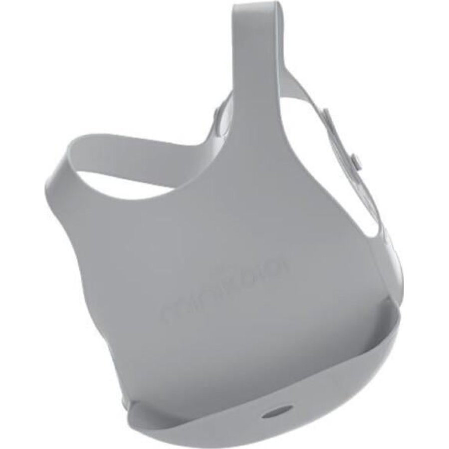 OiOi Silikon Mama Önlüğü Powder Grey