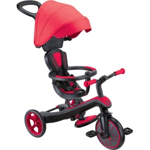Globber Explorer 4in1 Trike Bisiklet Kırmızı