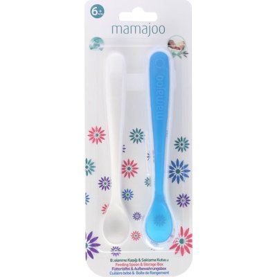 Mamajoo Beslenme Kaşığı & Saklama Kutusu, 2'li
