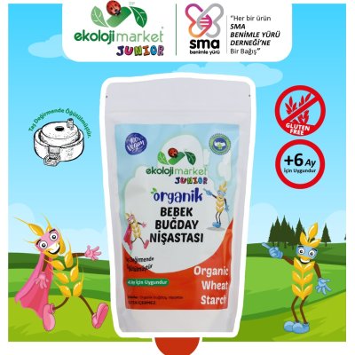 EM Junior Organik Bebek Buğday Nişastası, 250 g