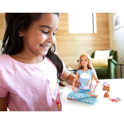 Barbie Wellness Nefes Egzersizi Bebeği