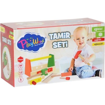 Play Wood Ahşap Tamir Seti