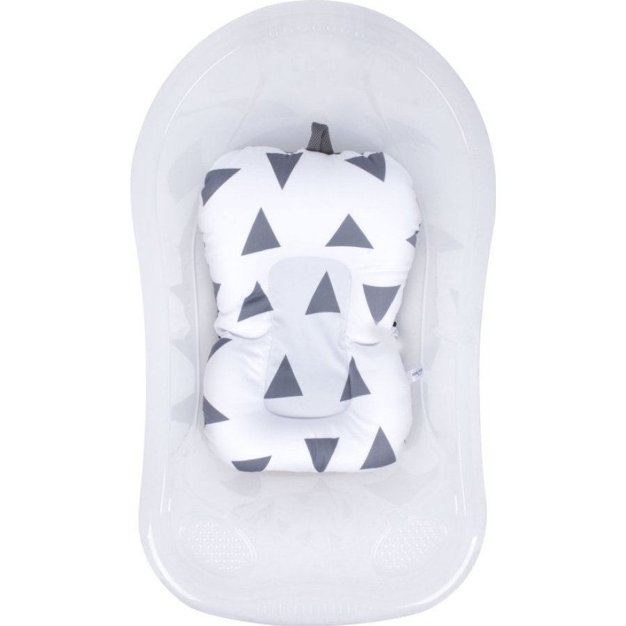 Sevi Bebe Cozy Banyo Minderi, Gri Üçgen