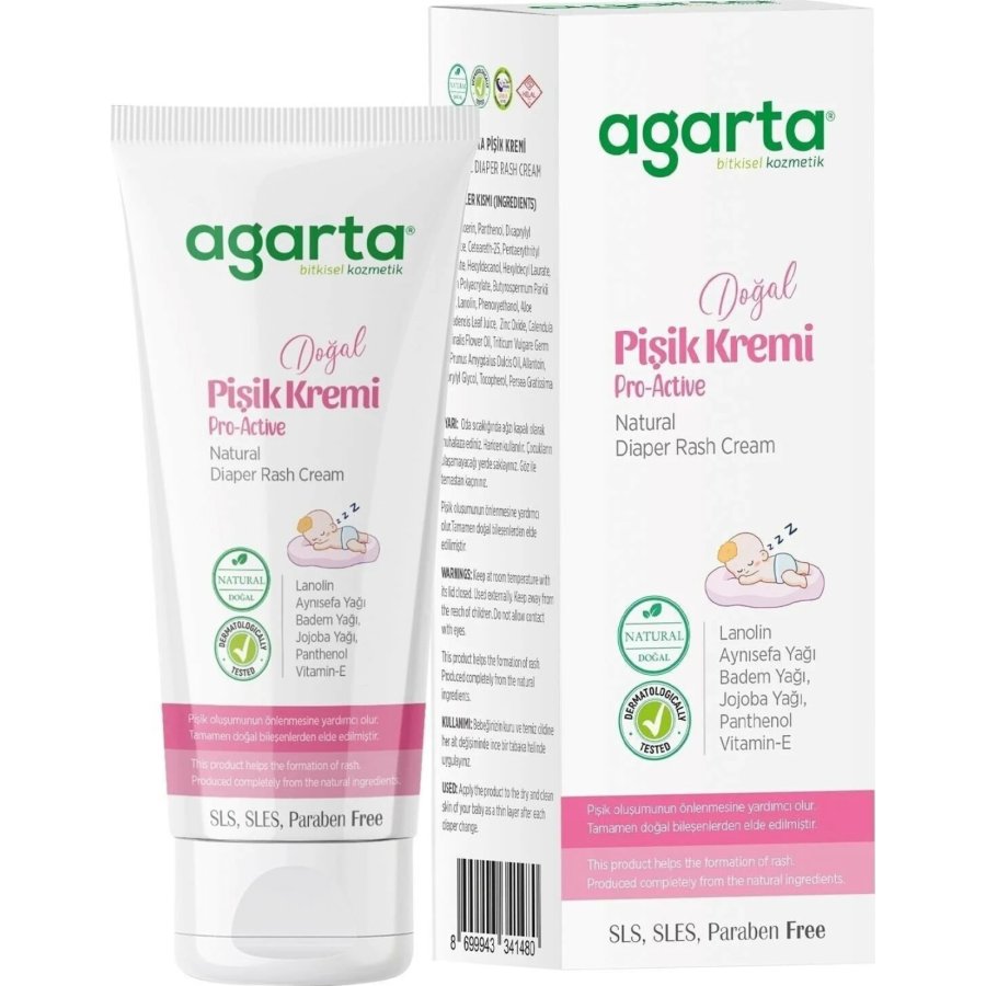 Agarta Doğal Pişik Kremi 100 ml
