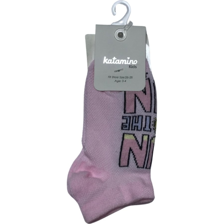 Katamino Güneş Kız Patik Çorap K20307 Asorti