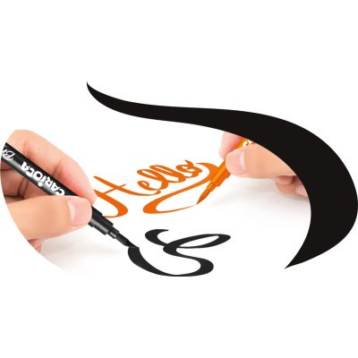 Carioca Süper Brush Keçeli Boya Kalemi, 10'lu