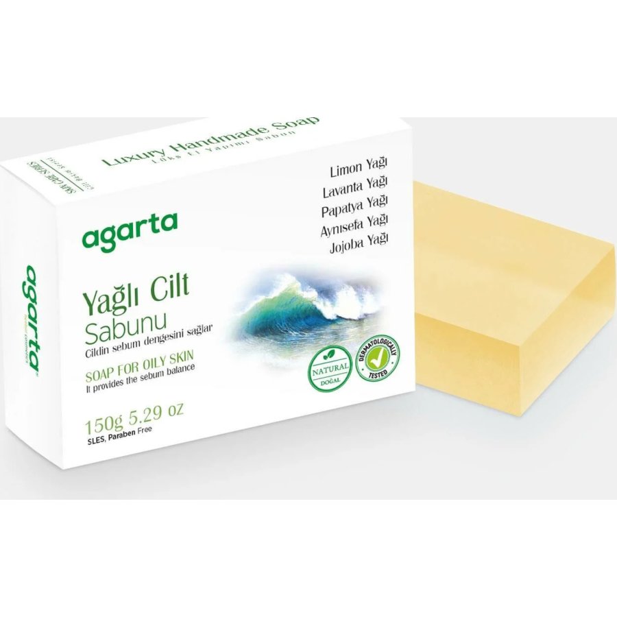 Agarta Cilt Bakım Sabunu 150 Gr Yağlı Cilt