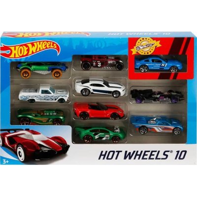 Hot Wheels Araba Seti, 10'lu