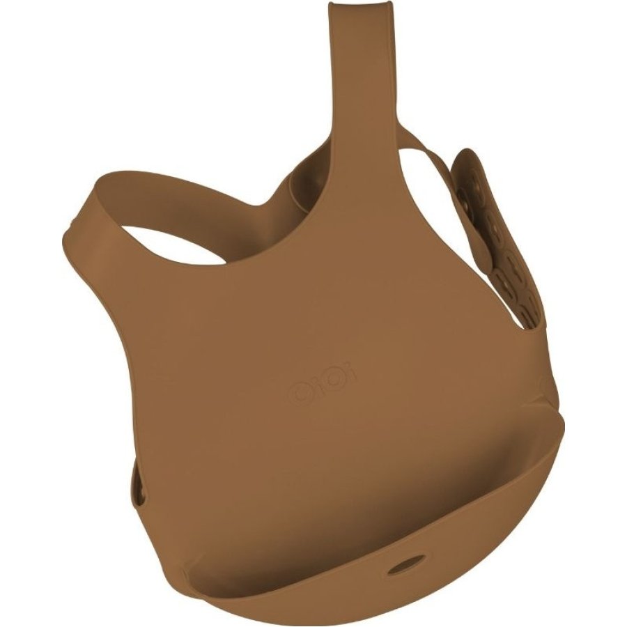 OiOi Silikon Mama Önlüğü, Kahverengi