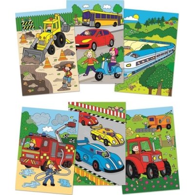 Galt Water Magic Sihirli Boyama Kitabı, Taşıtlar