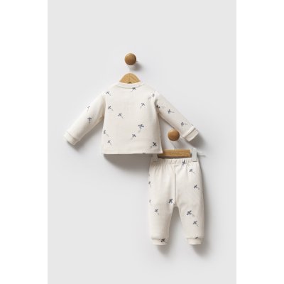 U.S. Polo Assn 2 li Takım USB2605 Ekru