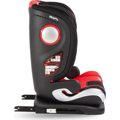 Kraft Mercury I-Size 15-36 kg İsofixli Oto Koltuğu, Kırmızı