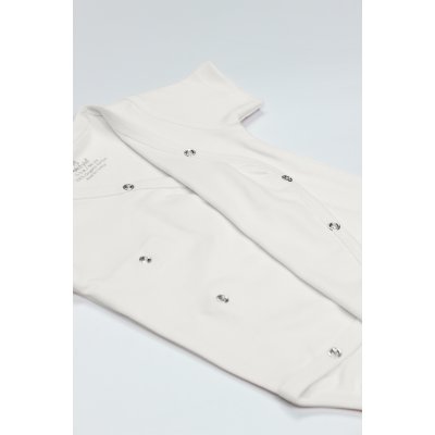 Bistyle Organik Natural Basic Style Kruvaze Yarım Kol Body BS17101 Ekru