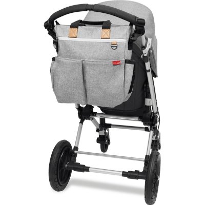 Skip Hop Duo Orjinal Çanta, Gri, Melanj