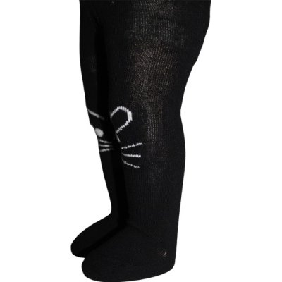 Bibaby Desenli Külotlu Çorap, Siyah, Kedi