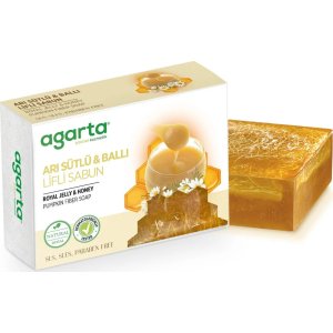Agarta Arı Sütlü ve Ballı Lifli Sabun 150 Gr