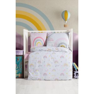 Kanz Ranforce Bebek Nevresim Takımı Knz-001 Rainbow