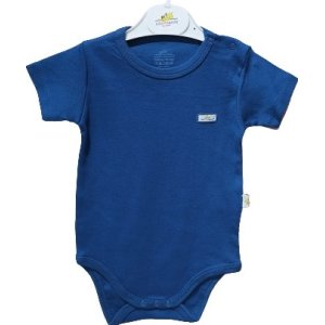 Albimini Minidamla Yarım Kol Bebek Badi, İndigo