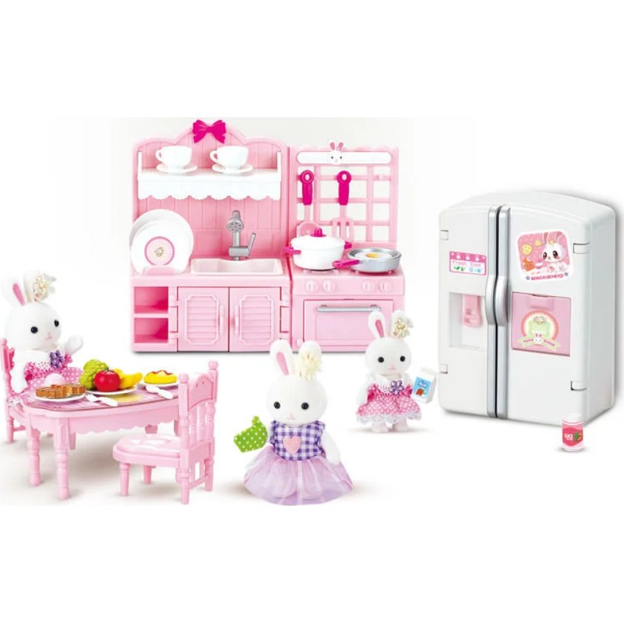 Bay Dreamy Mini Tavşan Büyük Mutfak Oyun Seti