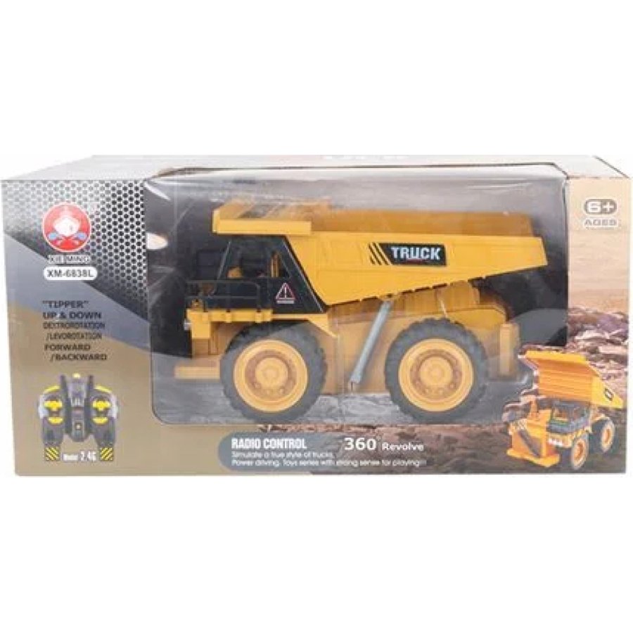 Mega 2.4G 6W R/C Fonksiyonlu Uzaktan Kumandalı İnşaat Motoru Pilli