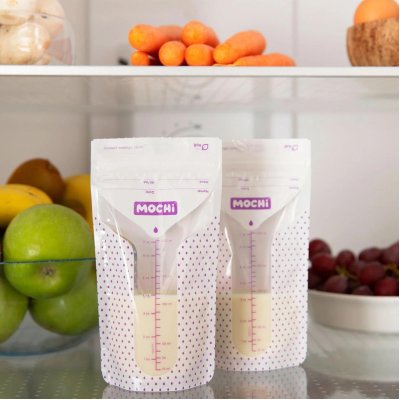 Mochi Anne Sütü Saklama Poşeti, 200 ml, 50 Adet