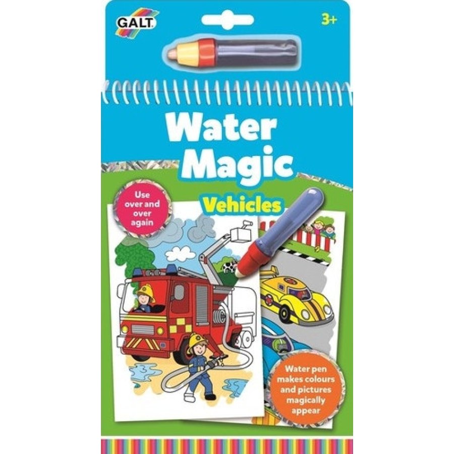 Galt Water Magic Sihirli Boyama Kitabı, Taşıtlar