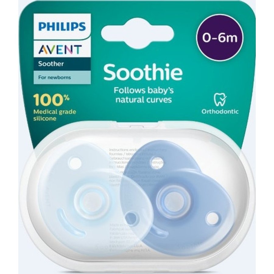 Philips Avent Soothie Emzik, 0-6 Ay, Erkek