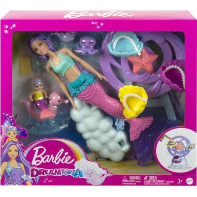 Barbie Dreamtopia Bebekleri ve Aksesuarları, Deniz Kızı Bebek ve Çocuk Oyun Alanı