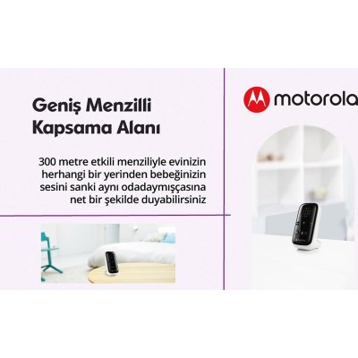 Motorola PIP10 Dect Dijital Bebek Telsizi